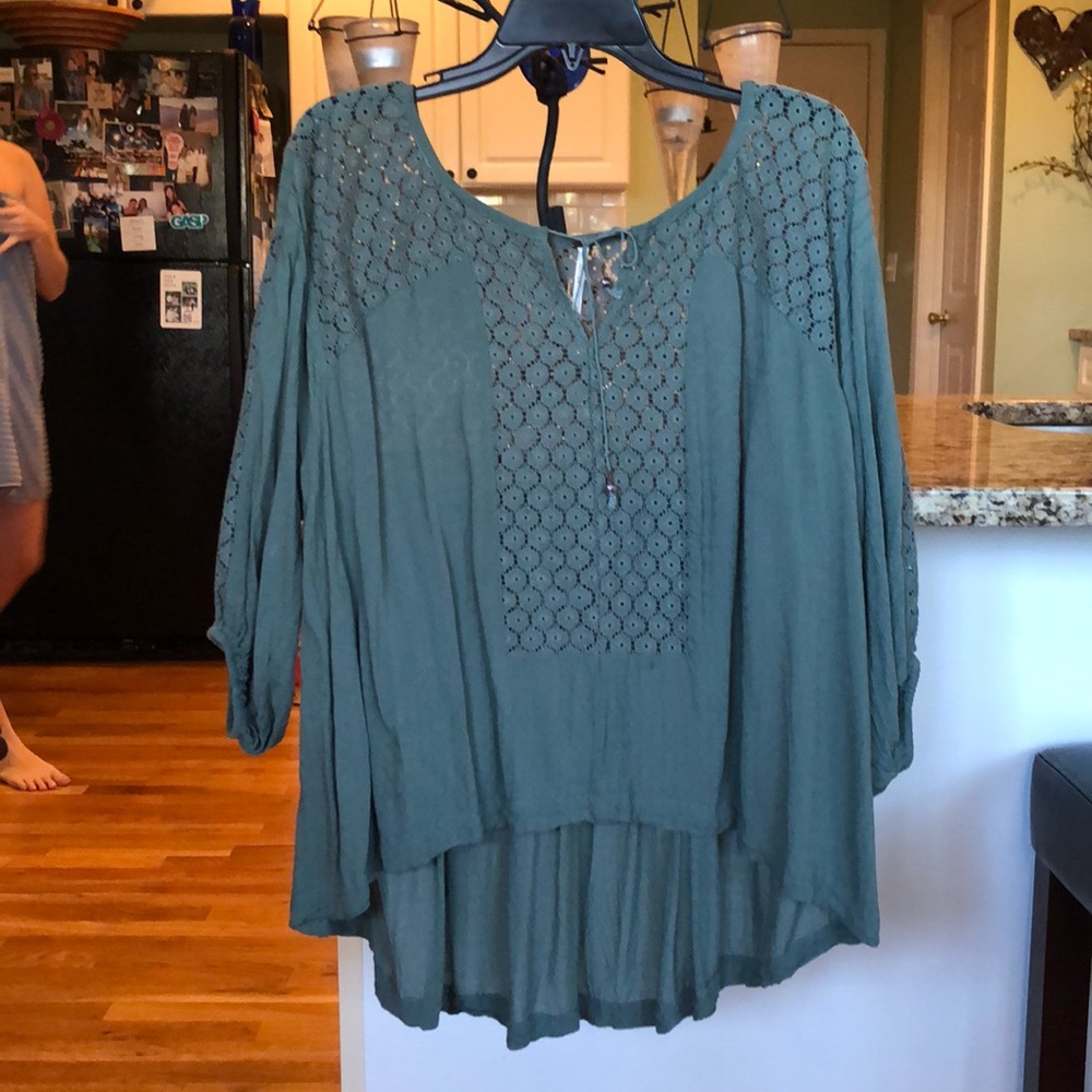 Free People bohemian blouse